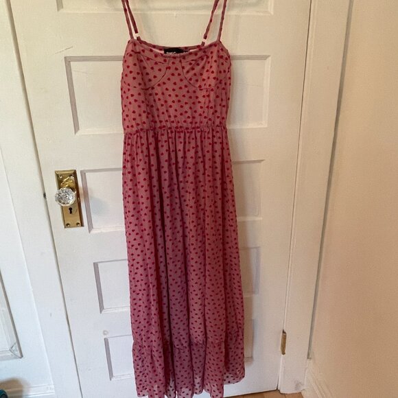 NWOT Heart Cocktail Dress - Size M - Picture 3 of 4